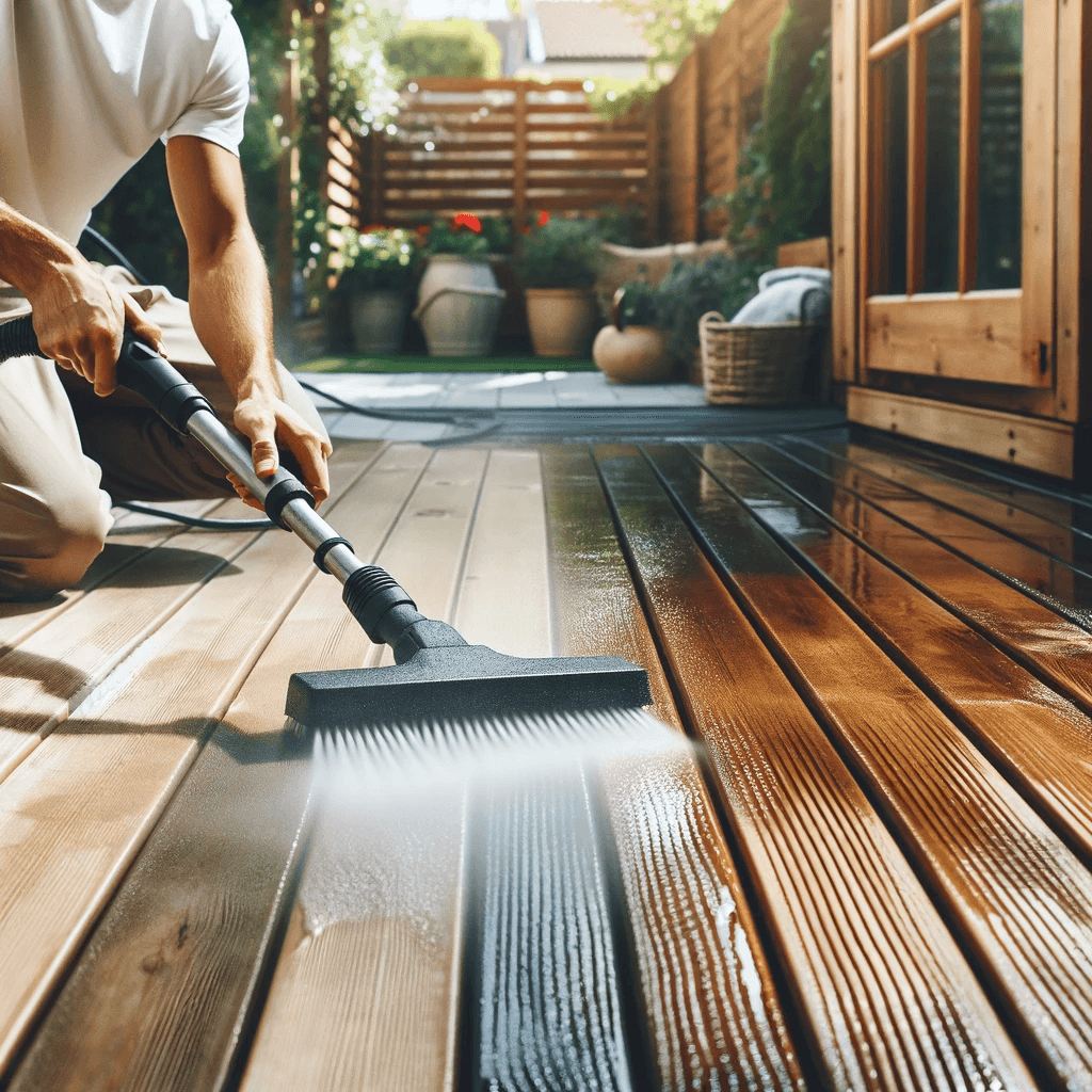 Deck Cleaning